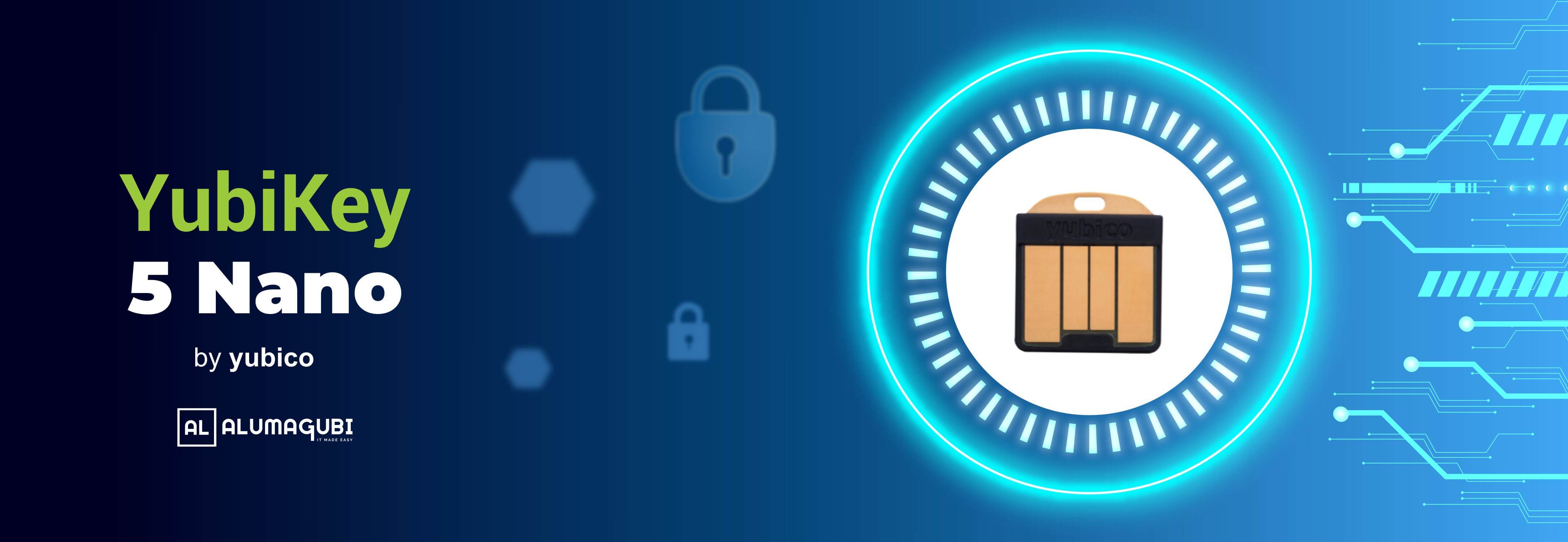 YubiKey 5 Nano USB-A Two Factor Authentication Security Key - Alumagubi ...